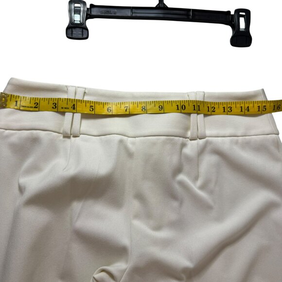 INC International Concepts Women’s Dress Pants Size 6 off white Straight Leg - Picture 8 of 9